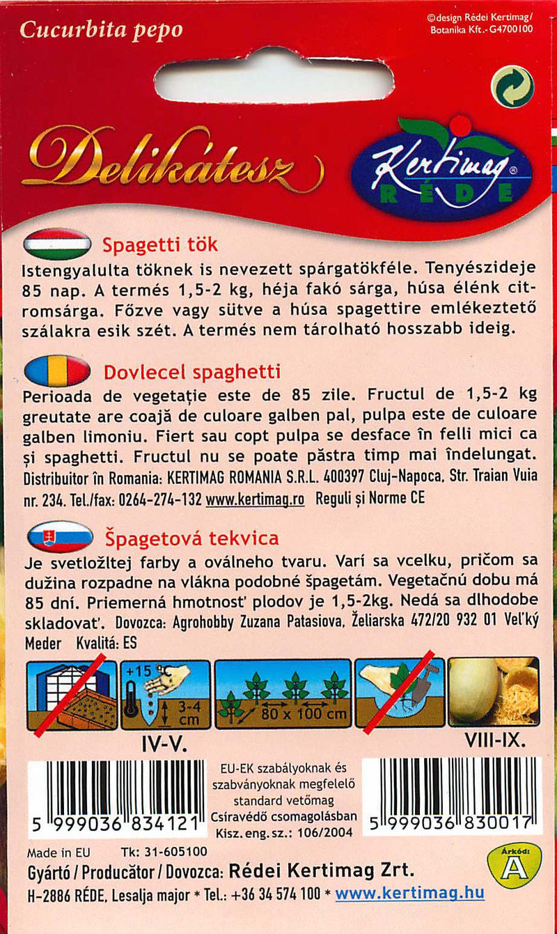 Bundeva - Špageti Tök - 1g