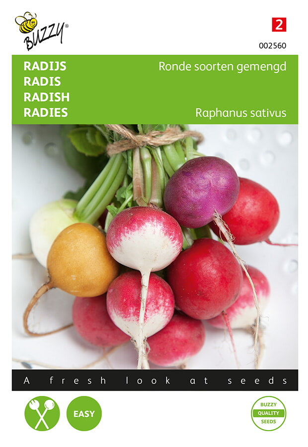 Radish - Round Mixed - 10g