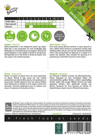 Swiss Chard - Yellow - 4g