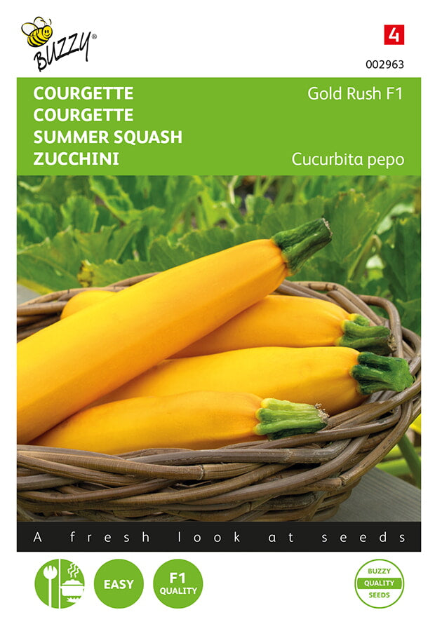 Zucchini - Gold Rush F1 - 2g