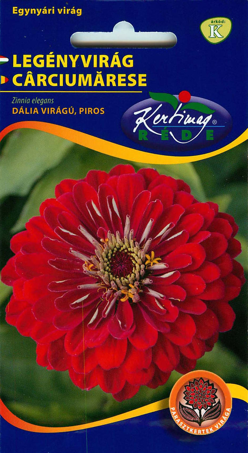 Zinnia - Elegans - Rood - 2g