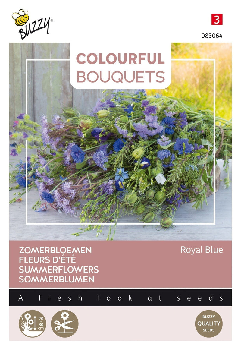 Summer Flowers - Royal Blue - 3g