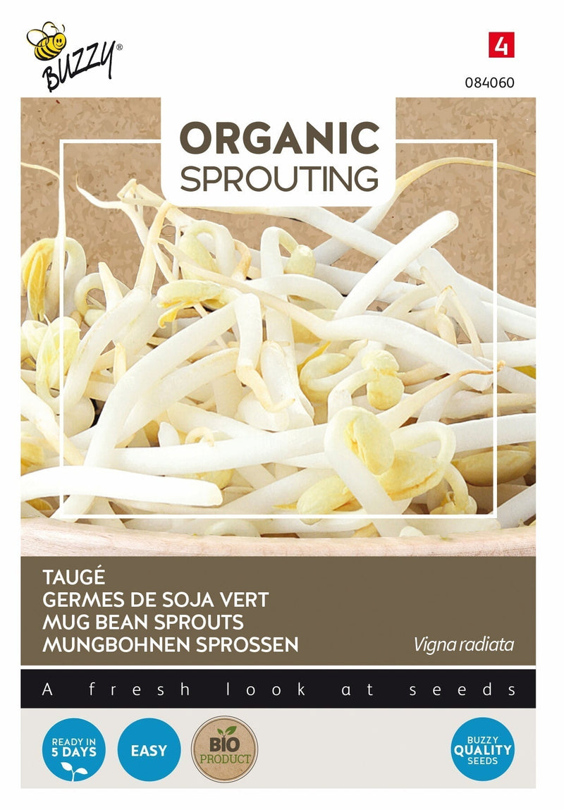 Germogli di fagioli mung - Organici - 30g