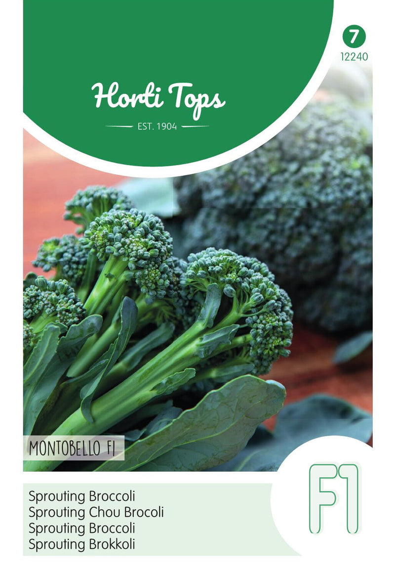 Sprouting Broccoli - Montobello F1 - 20 Seeds