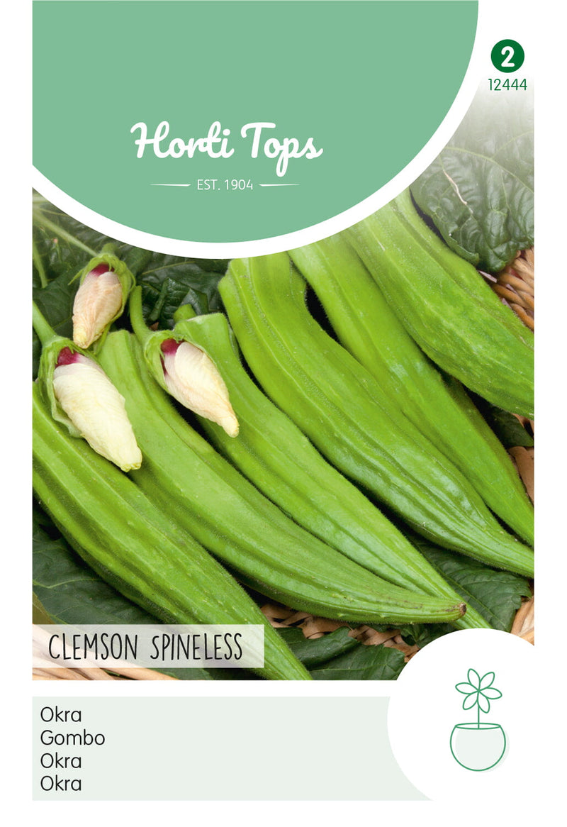 Okra - Clemson Spineless - 3g