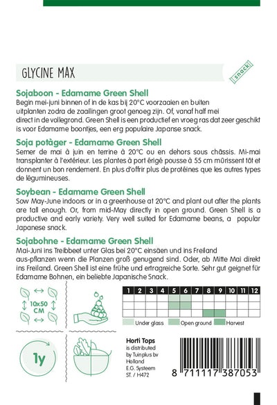 Soybean - Edamame Green Shell - 10g