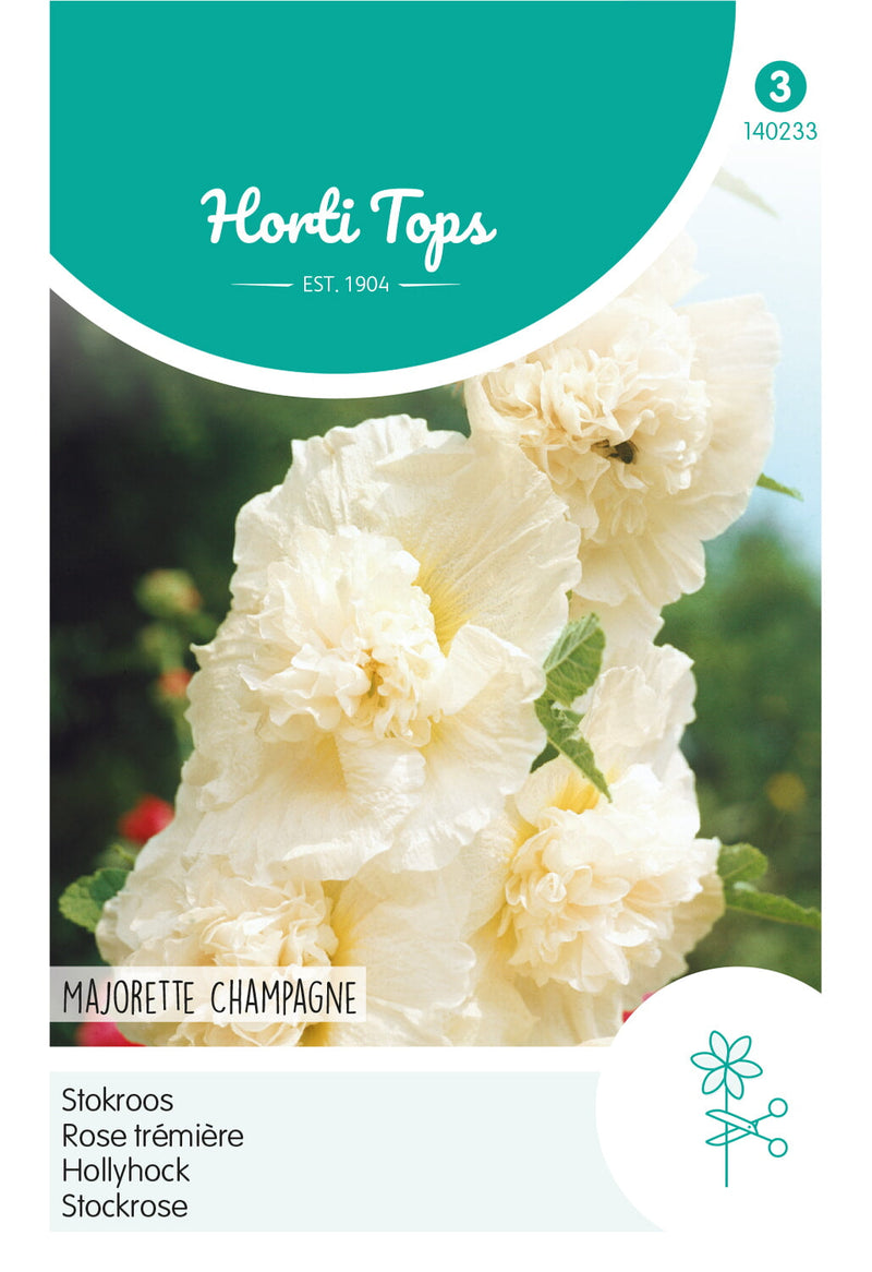 Hollyhock - Șampanie Majorette - 1g