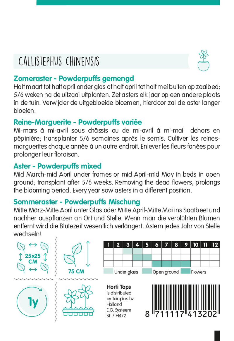 Aster - Pufurile de praf - 0,5g