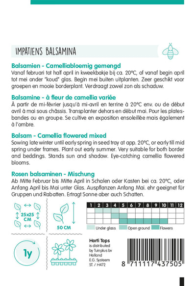 Balsam - Camelia cu flori - 1,5g