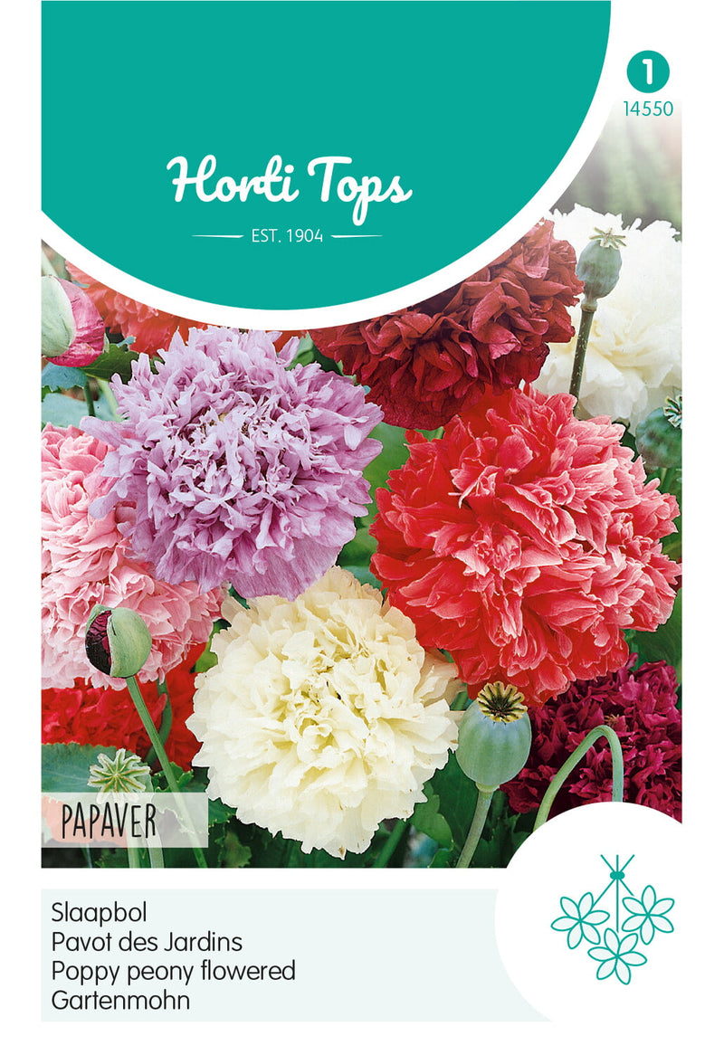 Poppy - Peony Flowered - 1g