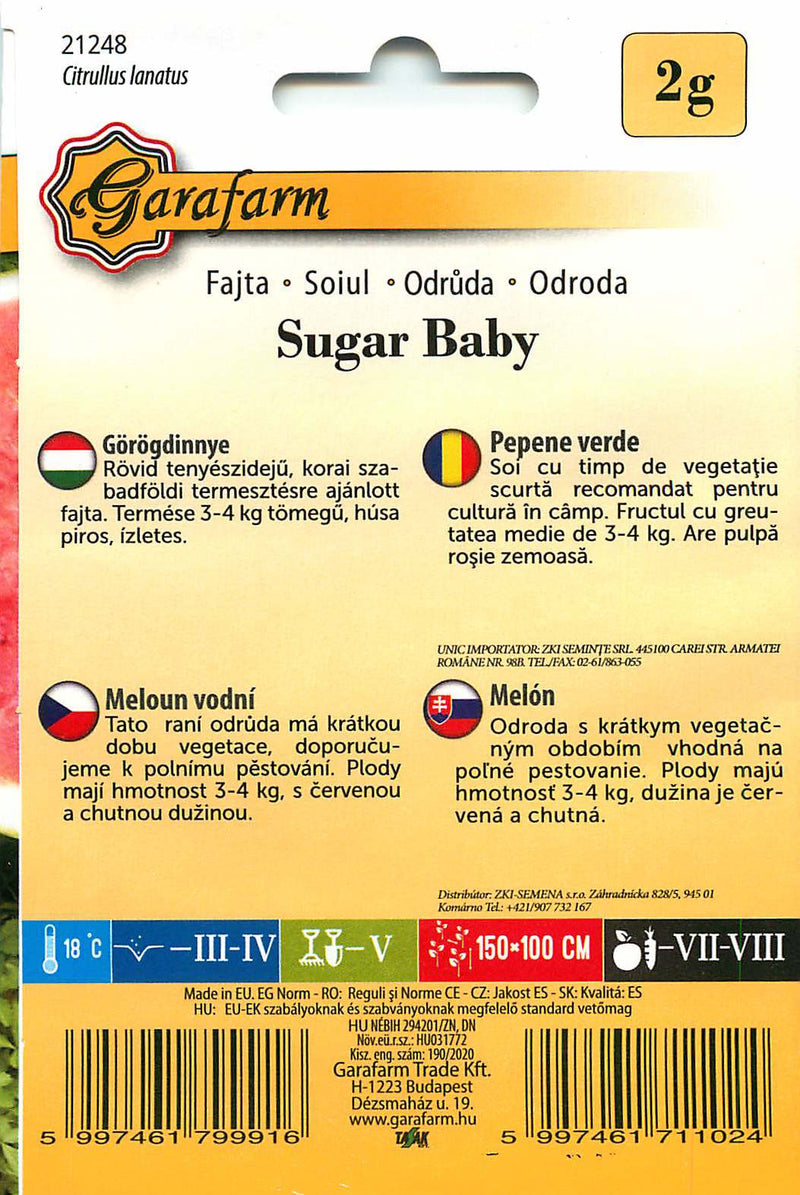 Lubenica - Sugar Baby - 2g