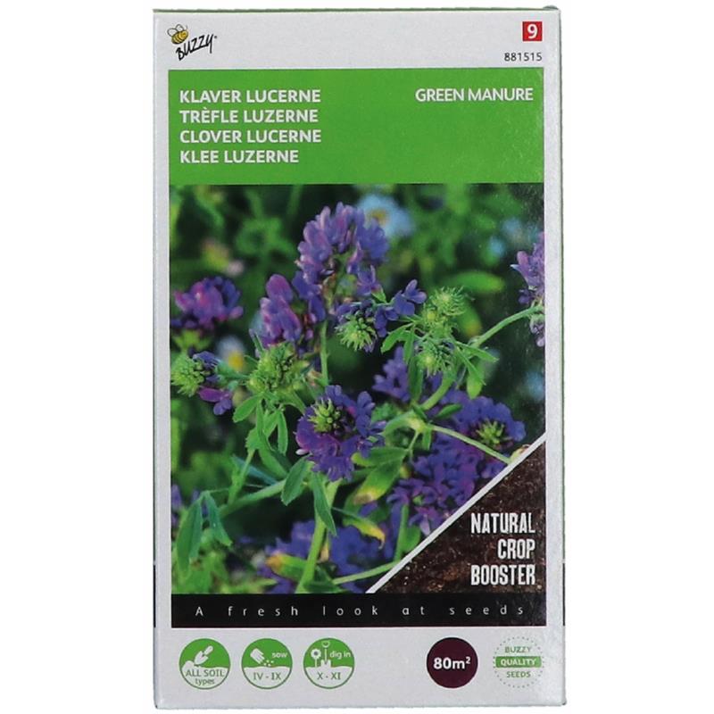 Abono Verde - Trébol Alfalfa - 200 g - 80 m2