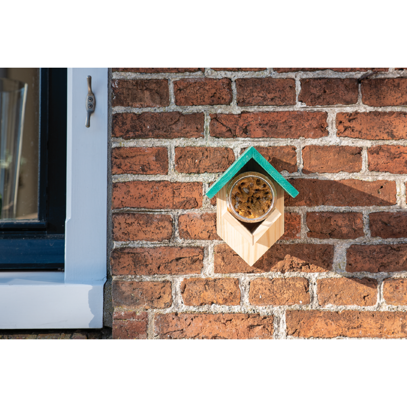 Birdfeeder for Peanut Butter Jar I