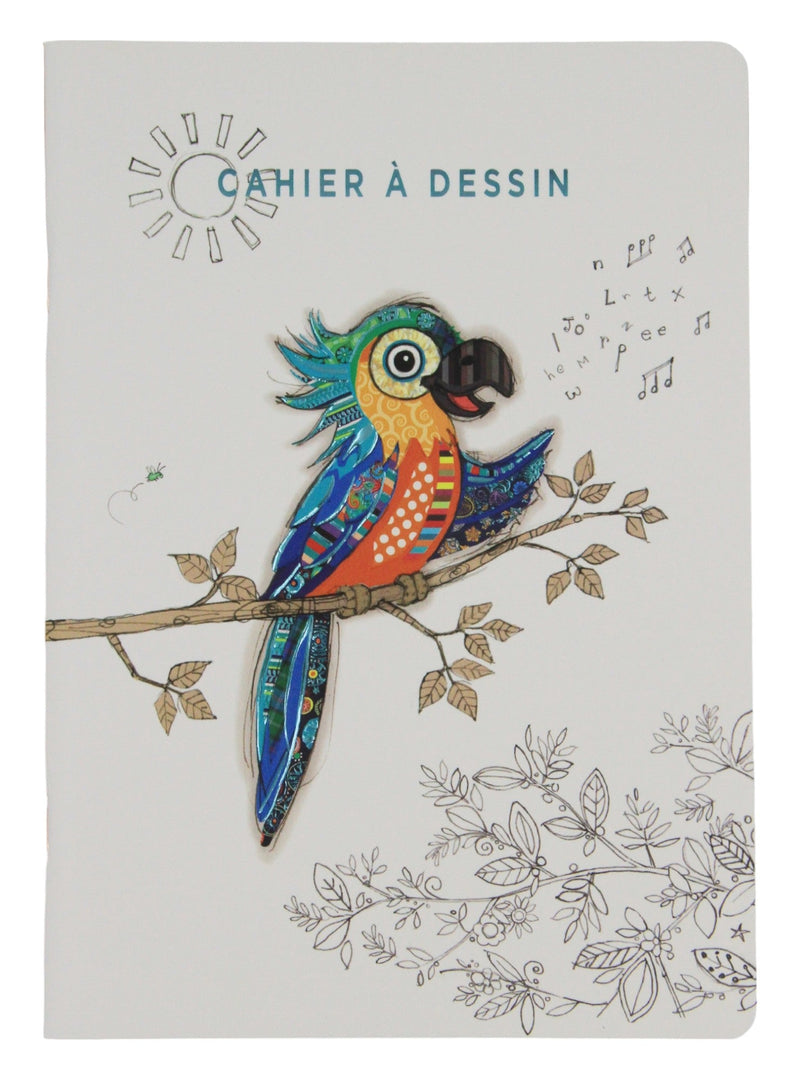 Carnet de Dessins A5 - Perroquet