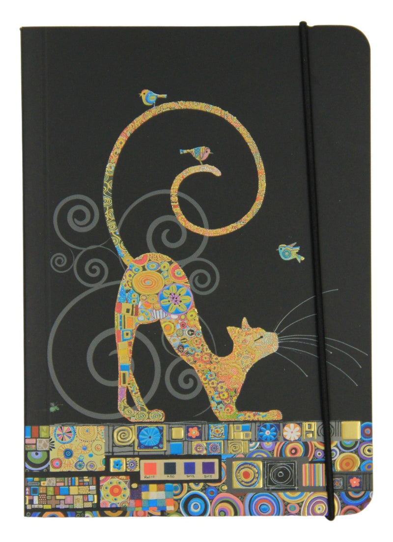 A6-Notizbuch – Klimt-Katze