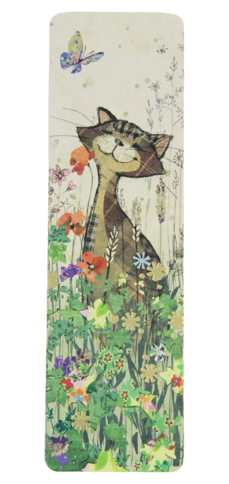 Semn de Carte - Cat With Poppies