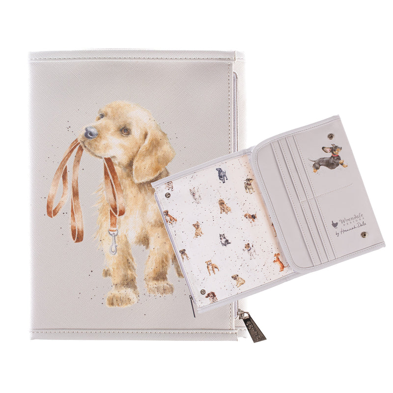 Portefeuille pour Carnet de Notes - A Dog&