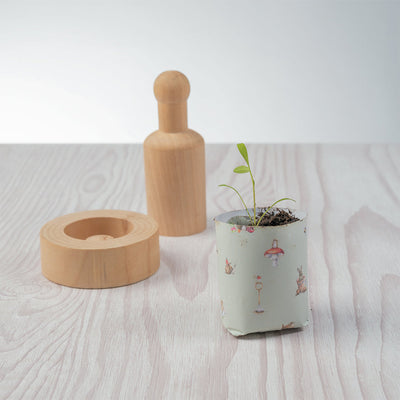 Presse-Pot en Papier - Garden Friends