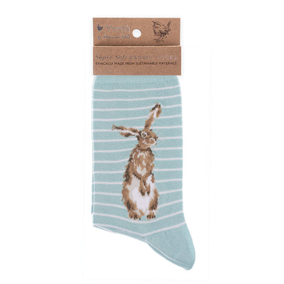 Women's Socks - Hare - Hare and the Bee