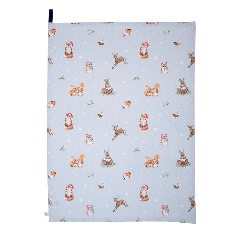 Tea Towel - Winter Woodland