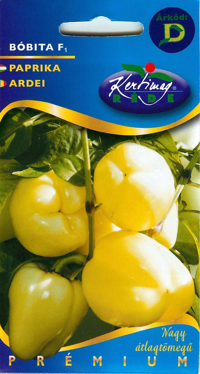 Bell Pepper - Bobita F1 - 10 Seeds