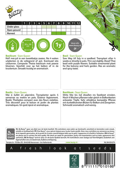 Basilicum - Siam Queen - 0,2g