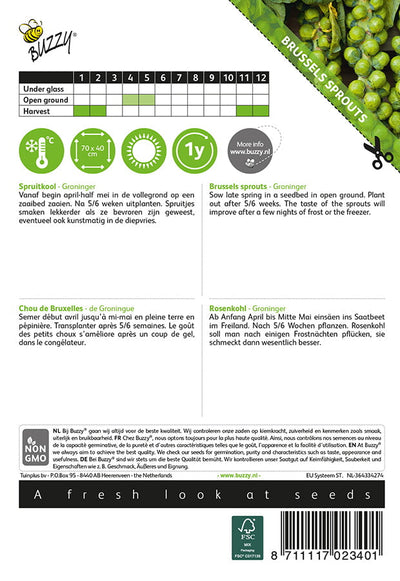 Brussels Sprouts - Groninger - 2g