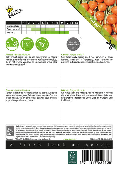 Carrot - Parijse Markt 4 - 5g