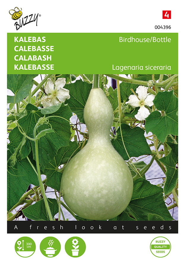 Calabash - Birdhouse / Bottle Gourd - 6 Sjemenki