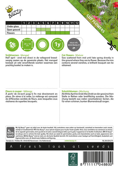 Snijbloemen - Mix - 1,5g
