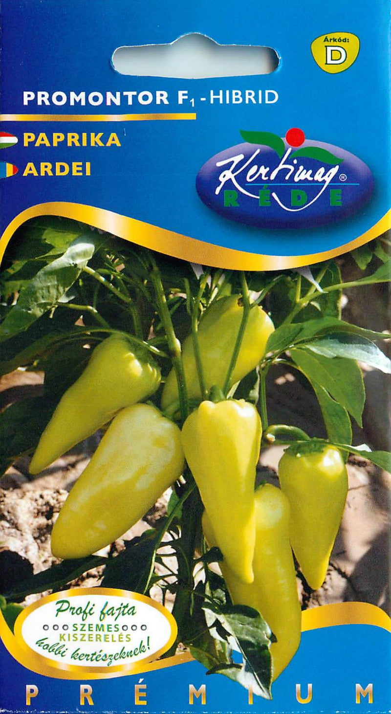 Bell Pepper - Promontor F1 Hybrid - 15 Seeds