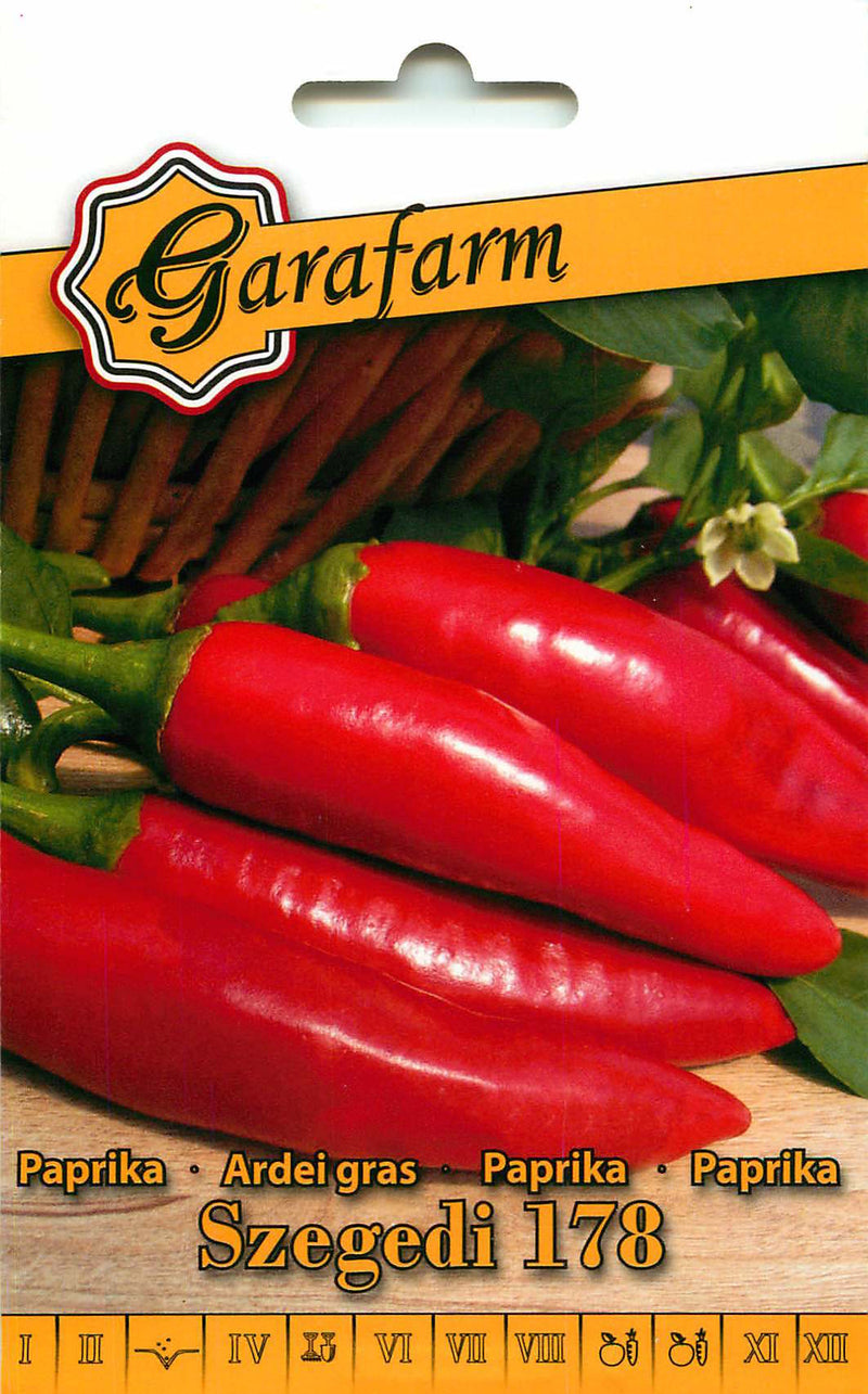 Ljuta Paprika - Szegedi 178 - 0,5g