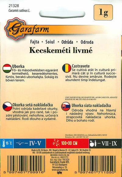 Gurke - Kecskemét Livmé - 1g