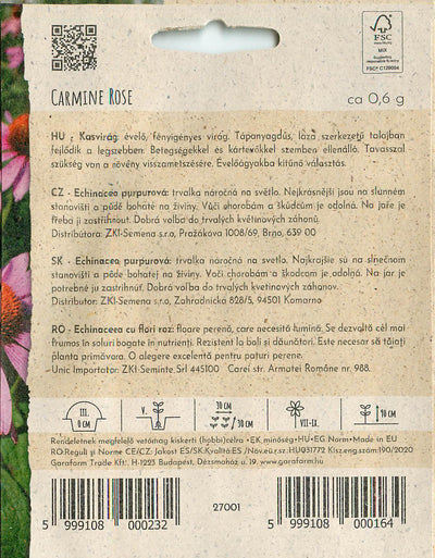 Coneflower - Trandafir Carmine - 0,6g