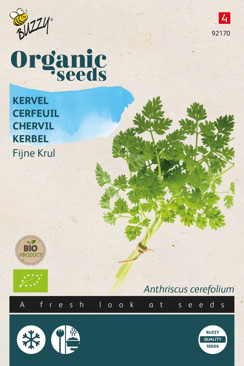 Chervil - Fine Curl - Organic - 1,75g