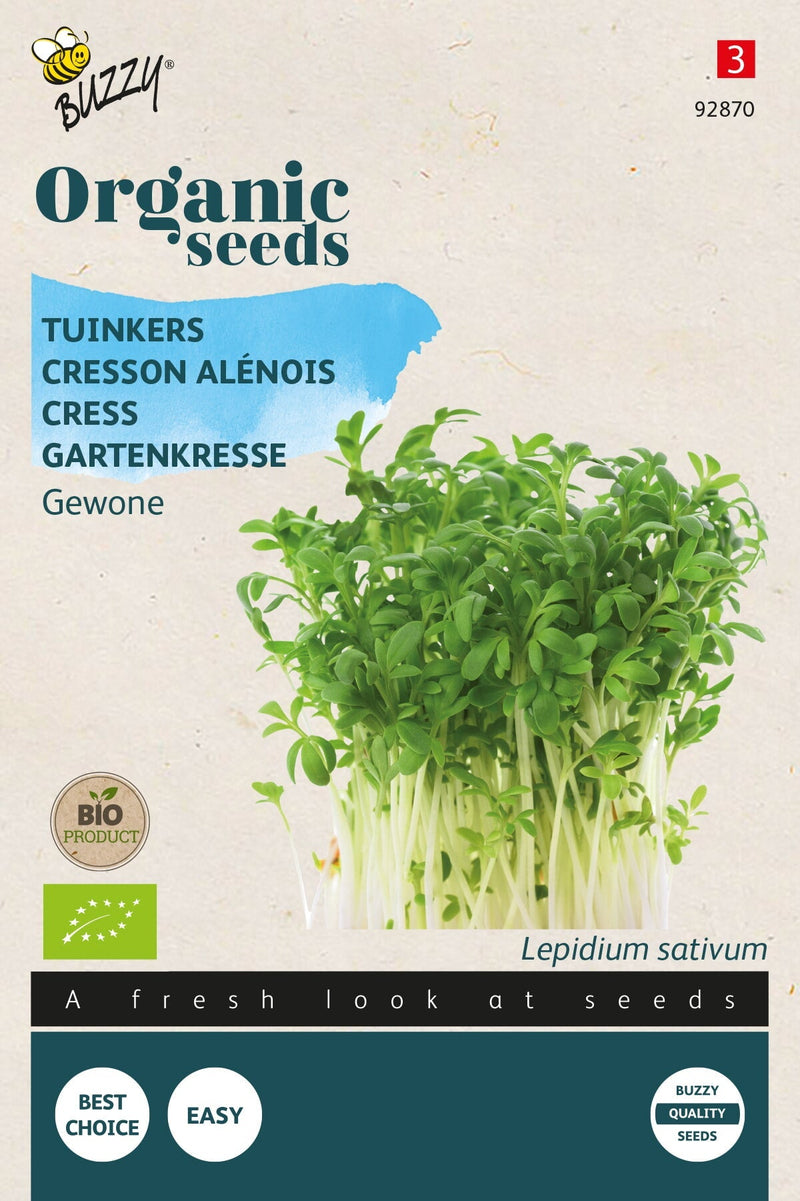 Tuinkers - Biologisch - 10g