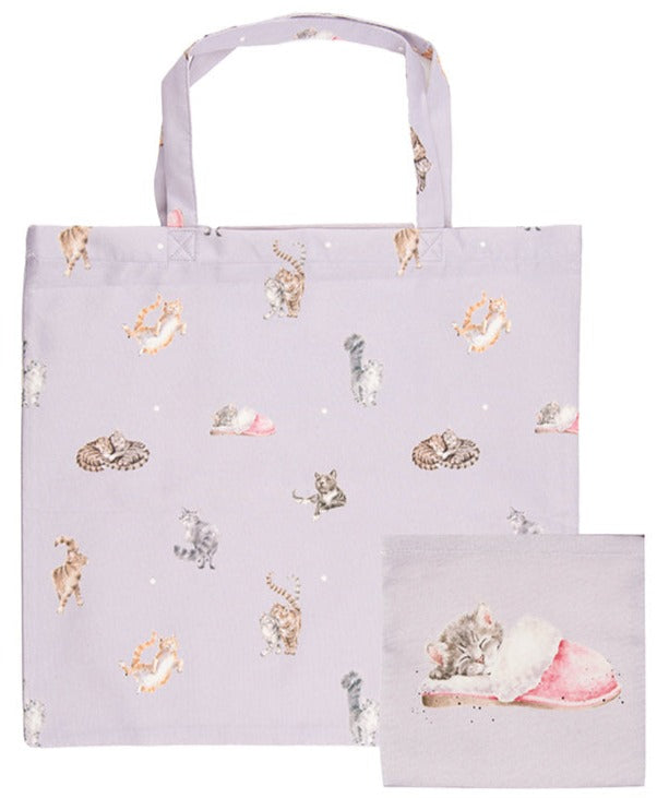 Sac Shopping Pliable - Chat - Glamour Puss