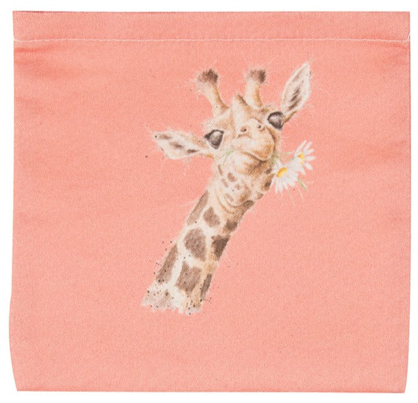 Sac Shopping Pliable - Girafe - Flowers