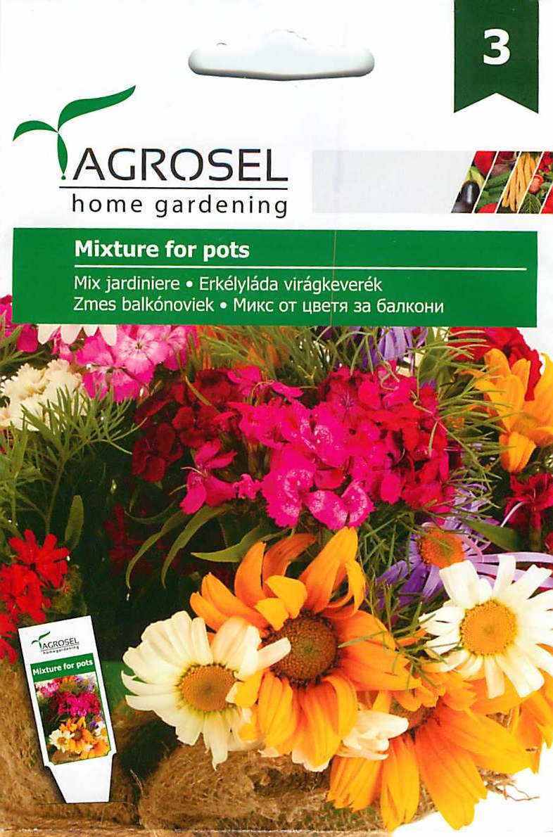 Bloemenmix - Potten - 3g