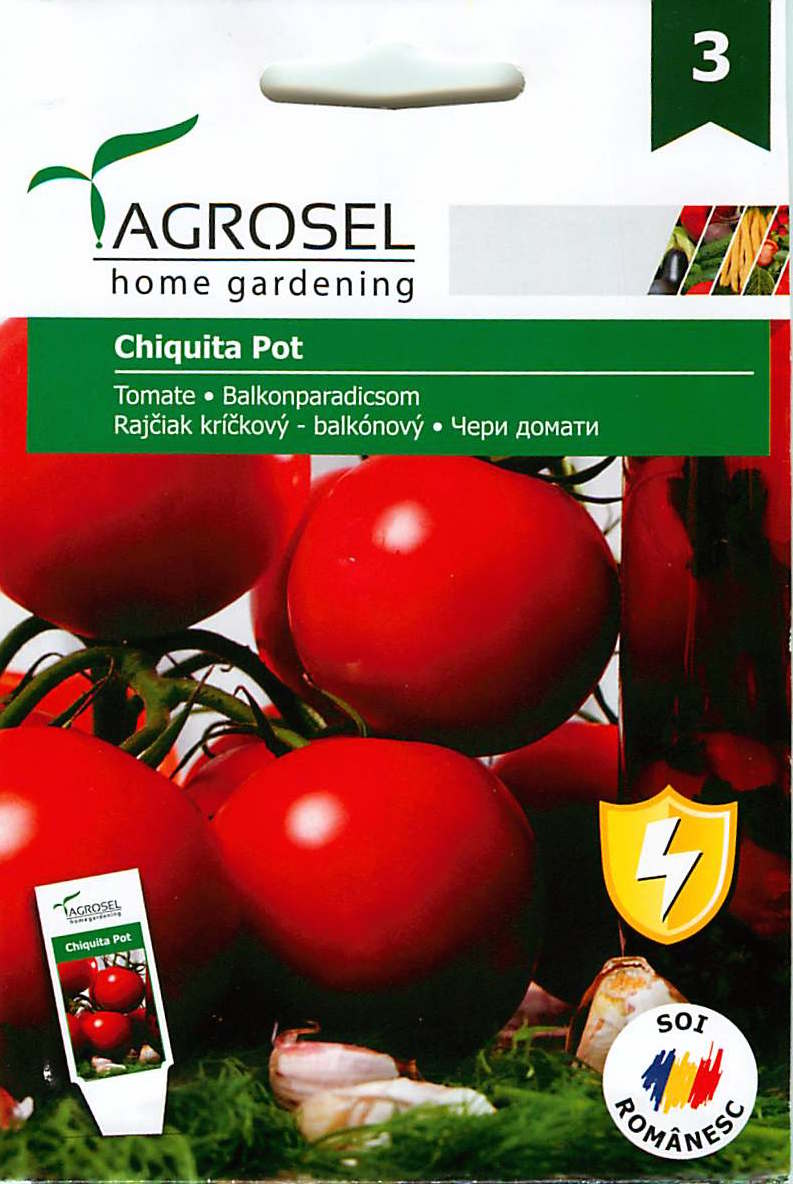 Roșii  - Chiquita Pot - 0,4g