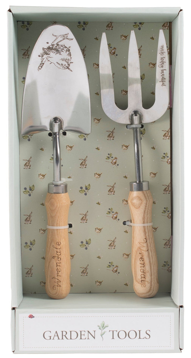 Fork and Trowel in Gift Box