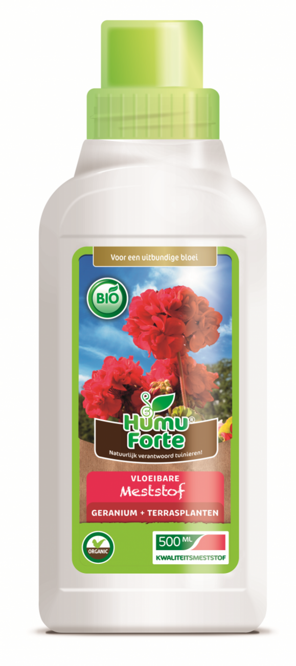 Fertilizante Bio Líquido - Geranios y Plantas de Patio - 500ml