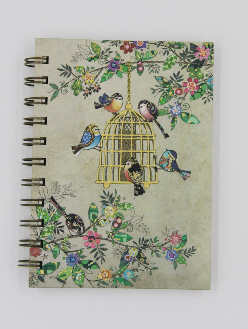 A6 Notebook - Bird Cage