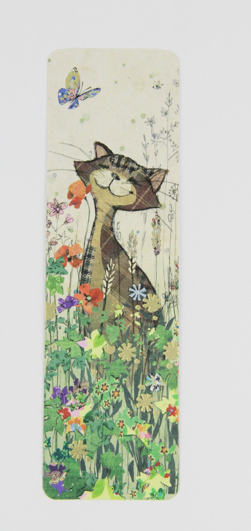 Bookmark - Cat With Poppies