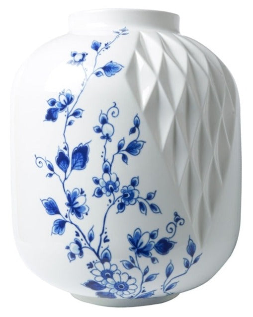 Blauw Vouw Vase XL