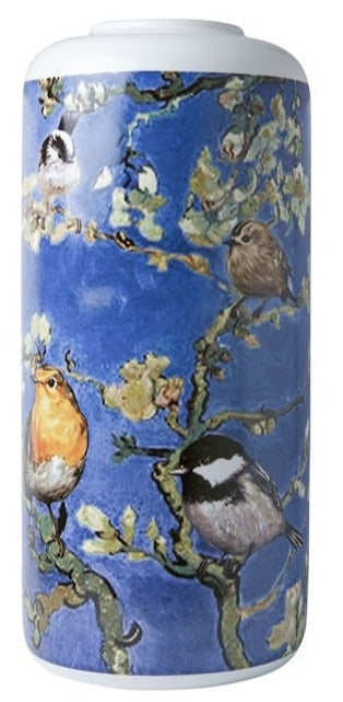 Cylinder Vase Birds - Van Gogh